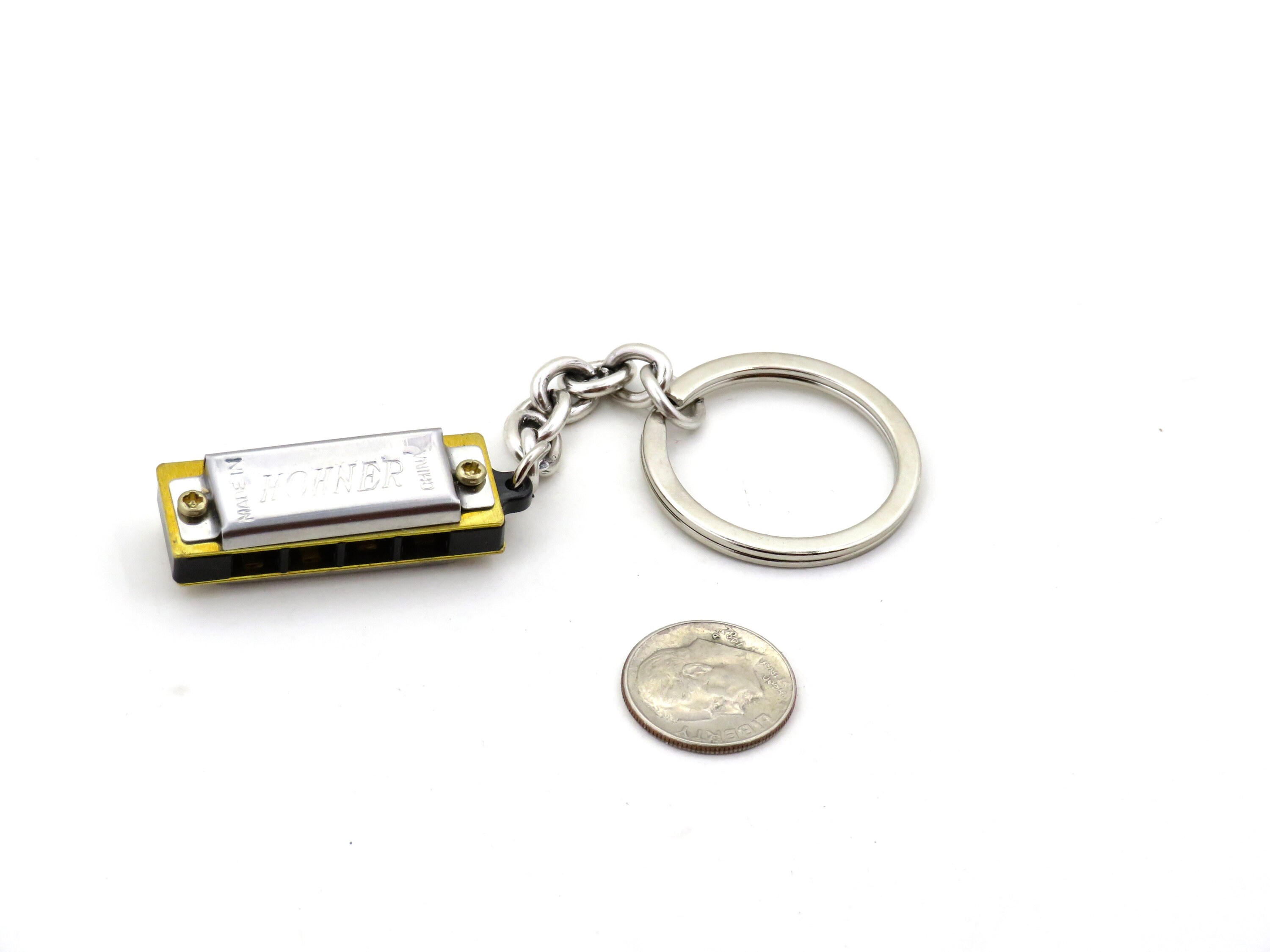 Harmonica keychain mini harmonica gift mini harmonica Etsy