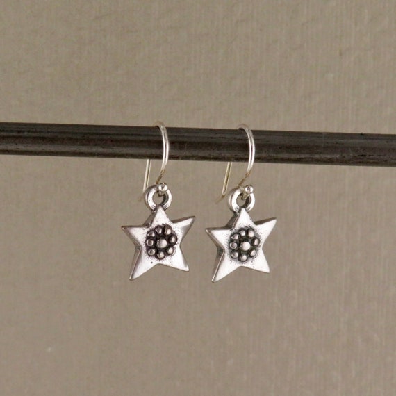 Etsy star earrings discount