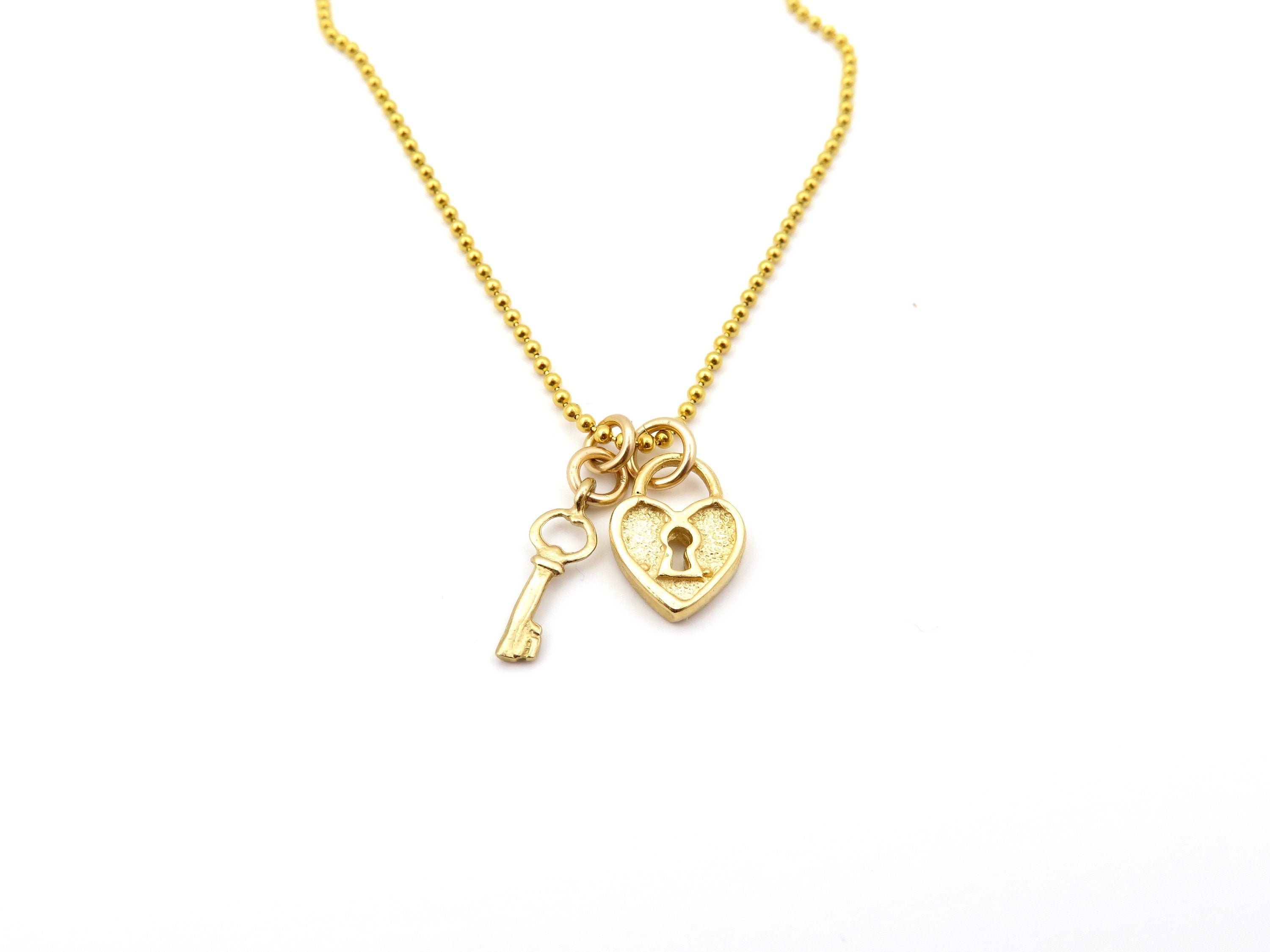Louis Key Necklace in Gold (unique piece) — singulié