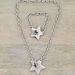 Chunky Bracelet
Hammered Hand
Casted Toggle with Crystal