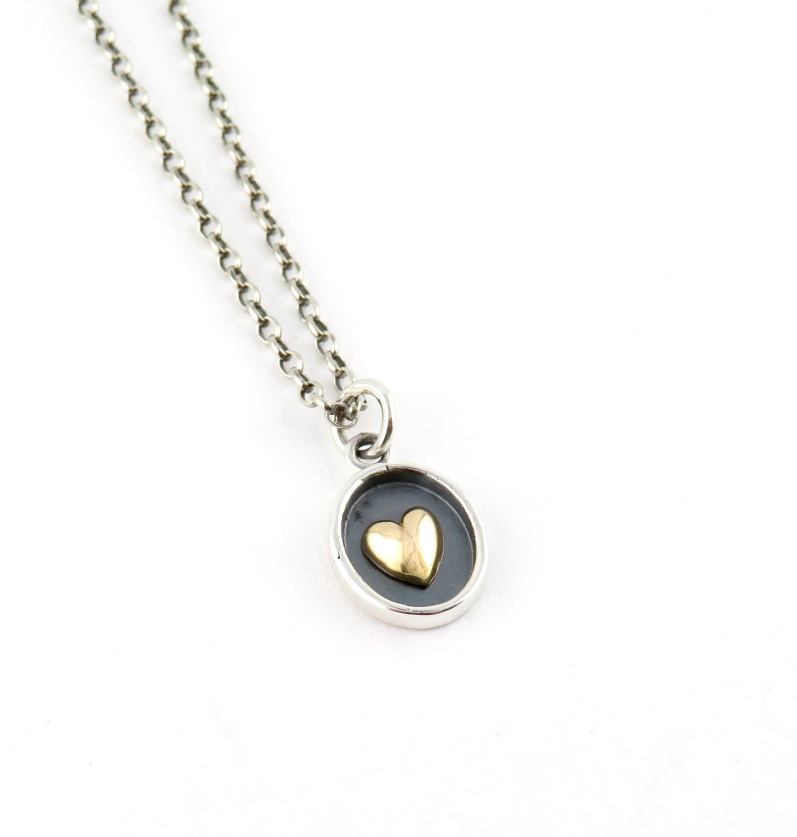 Mixed Heart Necklace