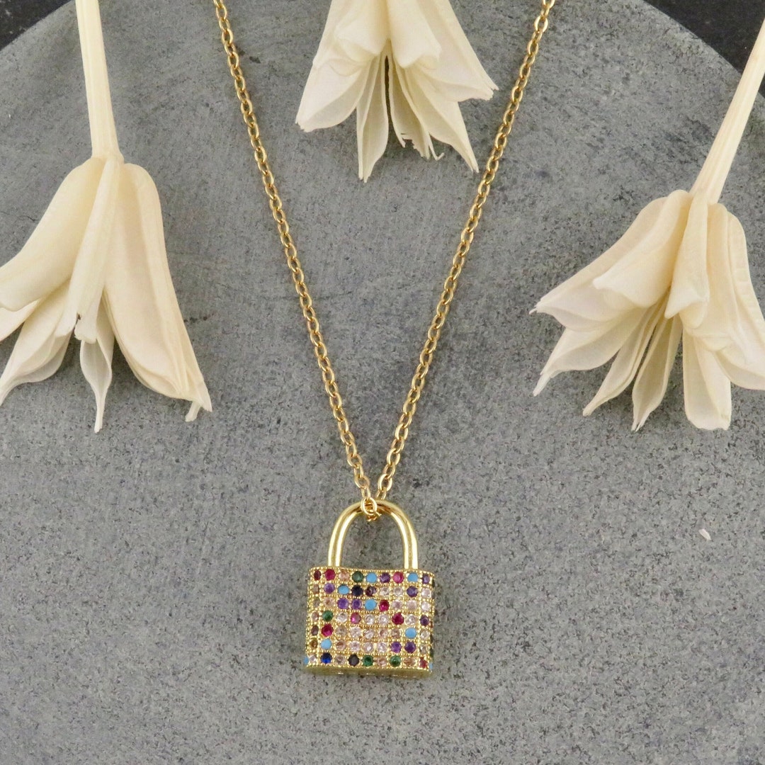 Locked In Time Necklace - Multiple Colors! main image 1