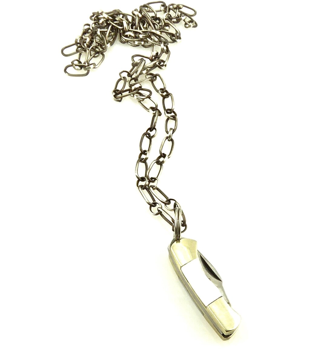 Tiny Knife Necklace Small Knife Necklace Mini Pocketknife Etsy