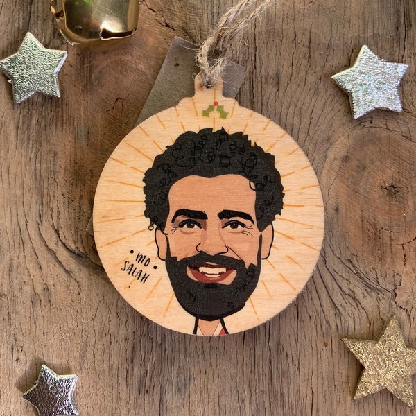 Mo Salah Christmas Etsy UK