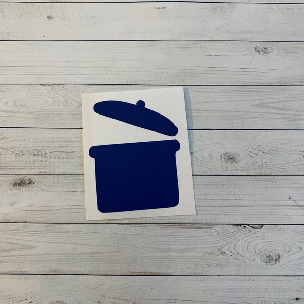 Pot Decal | Pot Sticker | Kettle Decal | Kettle Sticker | Kitchen Decal | Kitchen Sticker | Cooking Decal | Chef Decal | Pan Decal | Vinyl