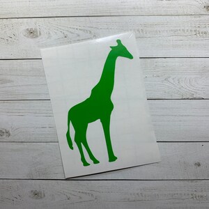 Giraffe Decal | Giraffe Sticker | Giraffe Decoration | Giraffe Theme | Giraffe Gift Idea | Animal Decal | Safari Decal | Jungle Decal