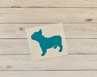 French Bulldog Decal | French Bulldog Sticker | French Bulldog Vinyl Sticker | Bulldog Decal | Bulldog Sticker | Dog Decal | Dog Sticker |