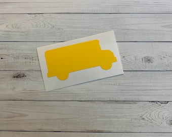 School Bus Decal | School Bus Sticker | Bus Decal | Bus Sticker | School Decal | School Sticker | School Decoration | Student Decal Teacher