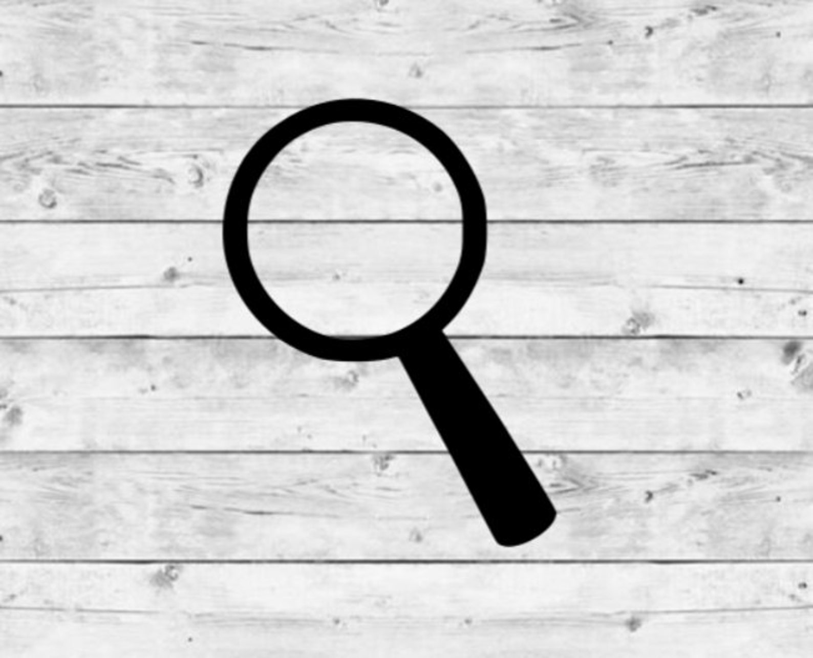 Magnifying Glass Decal Magnifying Glass Sticker Magnifying Etsy