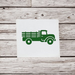 Pick Up Truck Decal | Pick Up Truck Sticker | Truck Decal | Truck Sticker | Truck Vinyl Decal | Vintage Truck Decal | Retro Truck Decal