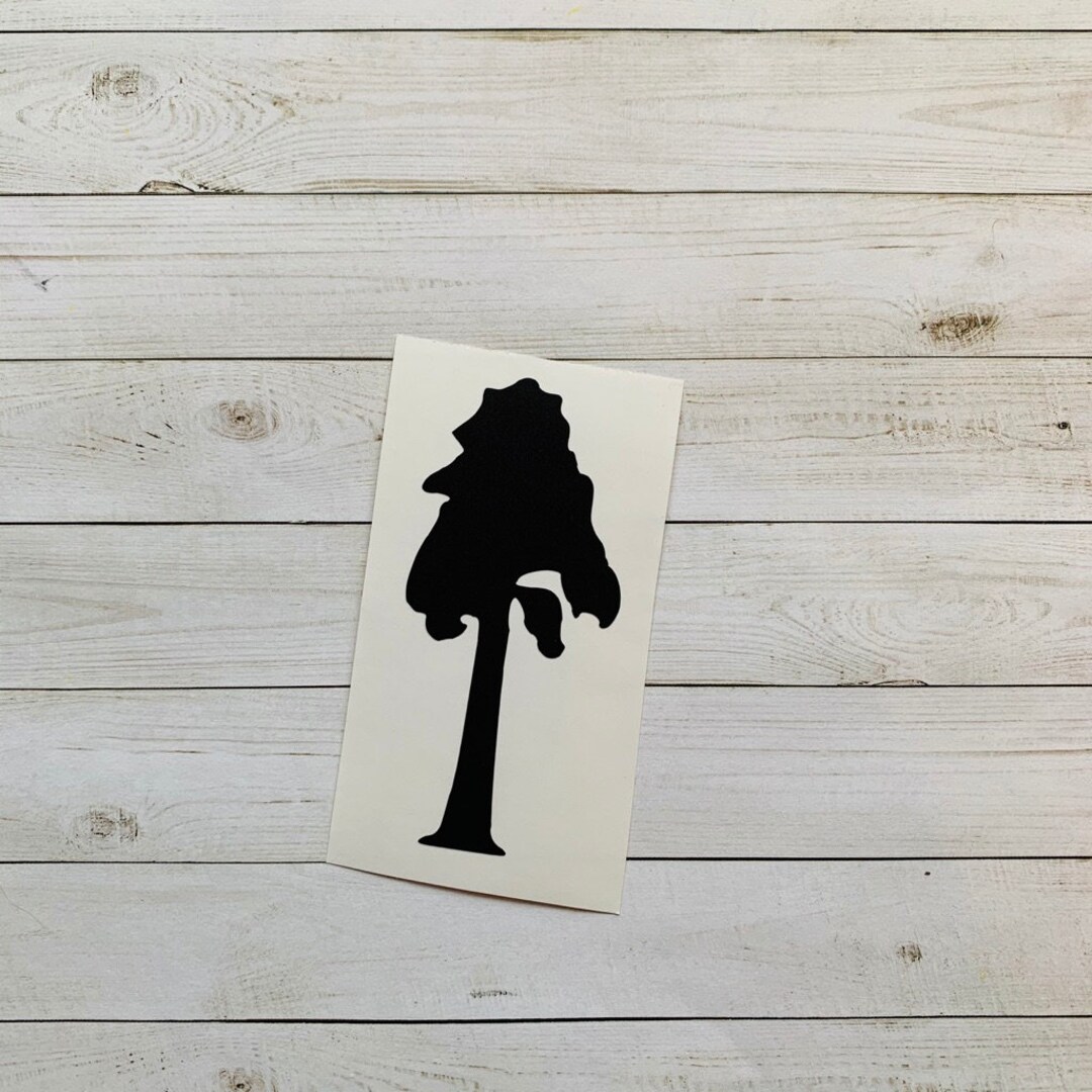 Redwood Decal Redwood Sticker Redwood Vinyl Decal Tree Etsy