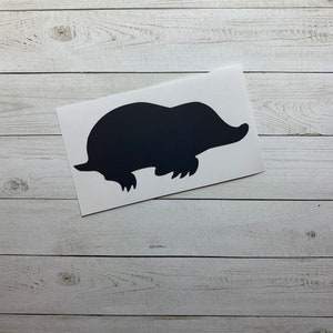 Mole Decal | Mole Sticker | Mole Decoration | Shrew Decal | Vole Decal | Mouse Decal | Animal Decal | Animal Sticker | Mole Car Decal