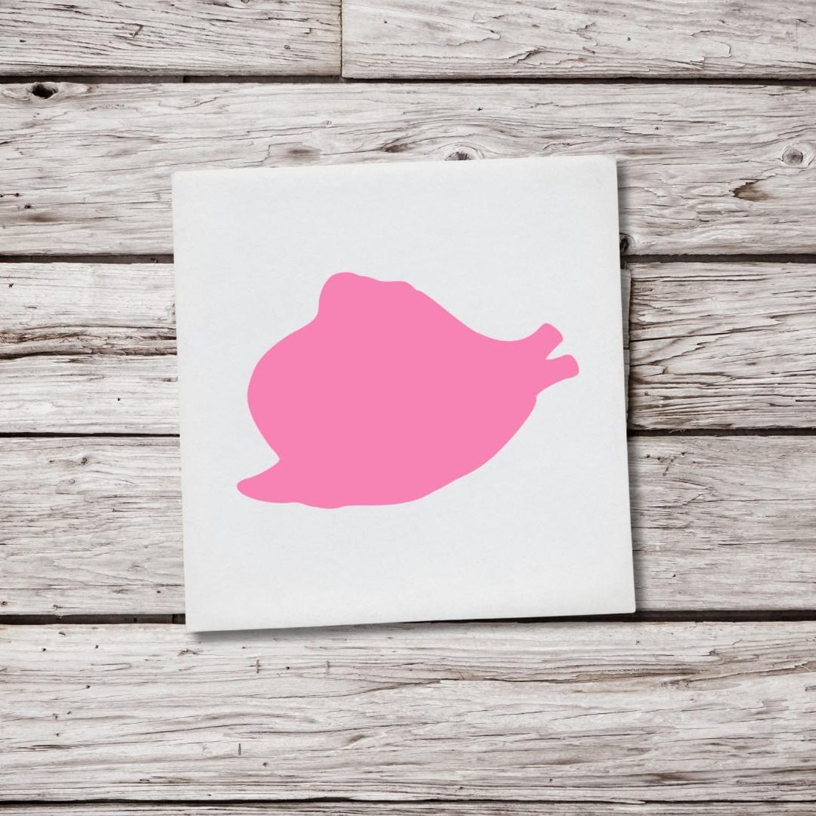 Clam Shell Sticker Clam Decal, Clam Vinyl Decal, Clam Sticker, Shellfish Sticker, Shell ...