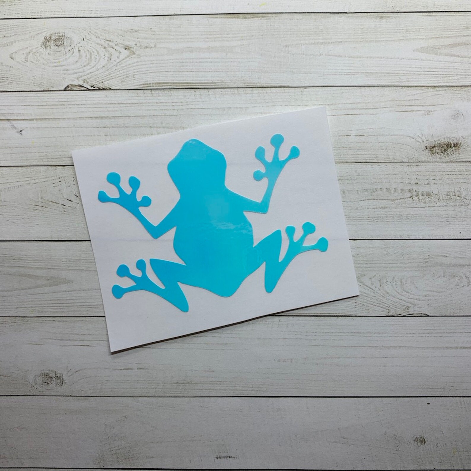 Tree Frog Sticker Tree Frog Decal Frog Decal Frog Decal Etsy