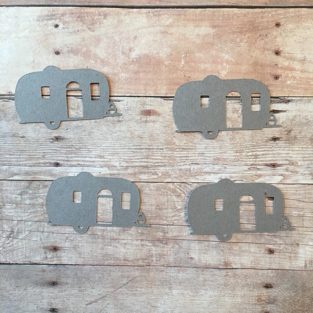 Camper Confetti Camper Cut Out Vintage Camper Confetti Retro Camper