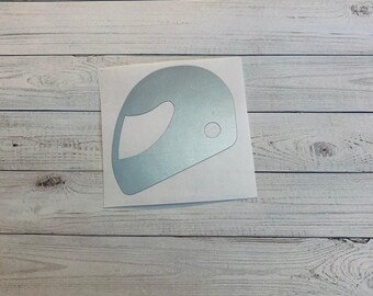 Snowmobile Helmet Decal | Helmet Decal | Helmet Sticker | Snowmobile Decal | Snowmobile Sticker | Winter Decal | Winter Sticker | Sports