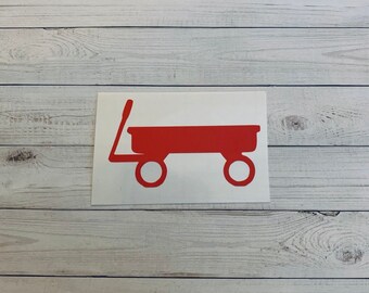 Adhesive DECAL SET for BIG RED WAGON by ROADMASTER 20-1/4" x 1-3/16"  CW131 