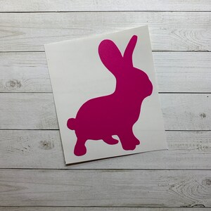 Bunny Decal | Bunny Sticker | Rabbit Decal | Rabbit Sticker | Bunny Decoration | Easter Bunny Decal | Animal Decal | Animal Sticker