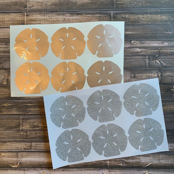 Sand Dollar Decal | Sand Dollar Vinyl Decal | Sand Dollar Sticker | Beach Decal | Shell Sticker | Shell Decal | Seashell Decal | Ocean Decal