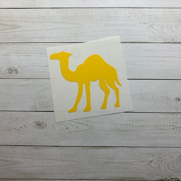 Camel Decal | Camel Sticker | Camel Vinyl Decal | Animal Decal | Animal Sticker | Desert Animal Decal | Camel Decoration