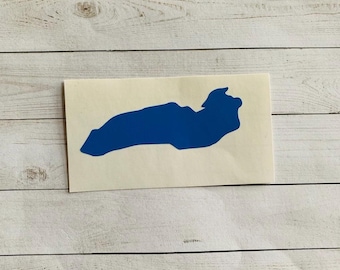 Lake Ontario Decal | Lake Ontario Sticker | Great Lakes Decal | The Great Lakes Decal | Great Lakes Sticker | Lake Decal | Lake Sticker |