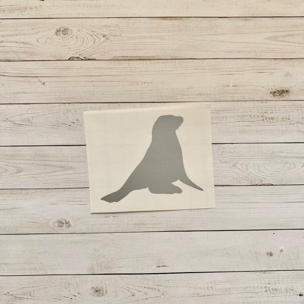 Sea Lion Decal | Sea Lion Vinyl Decal | Sea Lion Sticker | Seal Sticker | Seal Decal | Animal Sticker | Animal Decal | Sea life Decal Beach