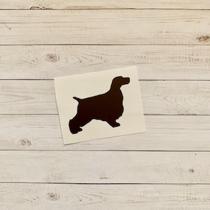 Cocker Spaniel Decal | Cocker Spaniel Sticker | Cocker Spaniel Vinyl Decal | Dog Decal | Dog Sticker | Dog Vinyl Decal | Dog Party Decor