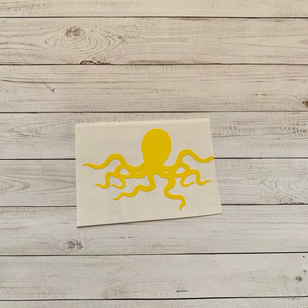 Octopus Decal | Octopus Vinyl Decal | Octopus Sticker | Animal Sticker ...