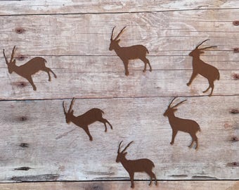 Gazelle Confetti | Gazelle Cut Outs | Gazelle Decorations | Safari Decorations | Animal Confetti | Animal Party Supplies | Table Scatter