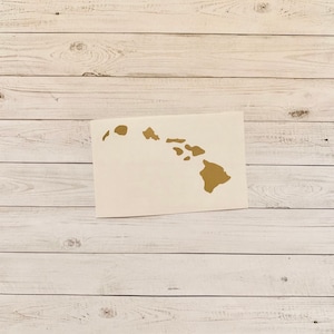 Hawaii Decal | Hawaii Vinyl Decal | Hawaii Sticker | Hawaii Party Decor | Hawaii Decoration | Hawaii Home| Hawaii Crafts | Hawaii Car Decal