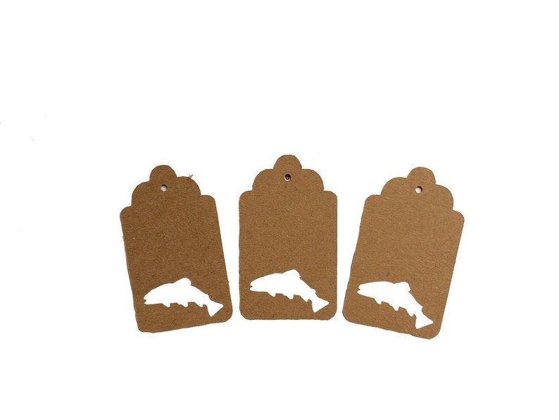 Salmon Gift Tags