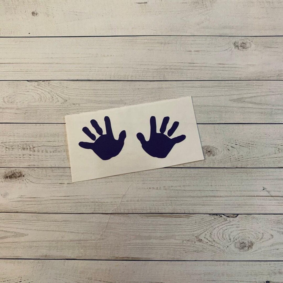 Hands Decal | Hand Decal | Hand Sticker | Hand Decoration | Baby Decal ...
