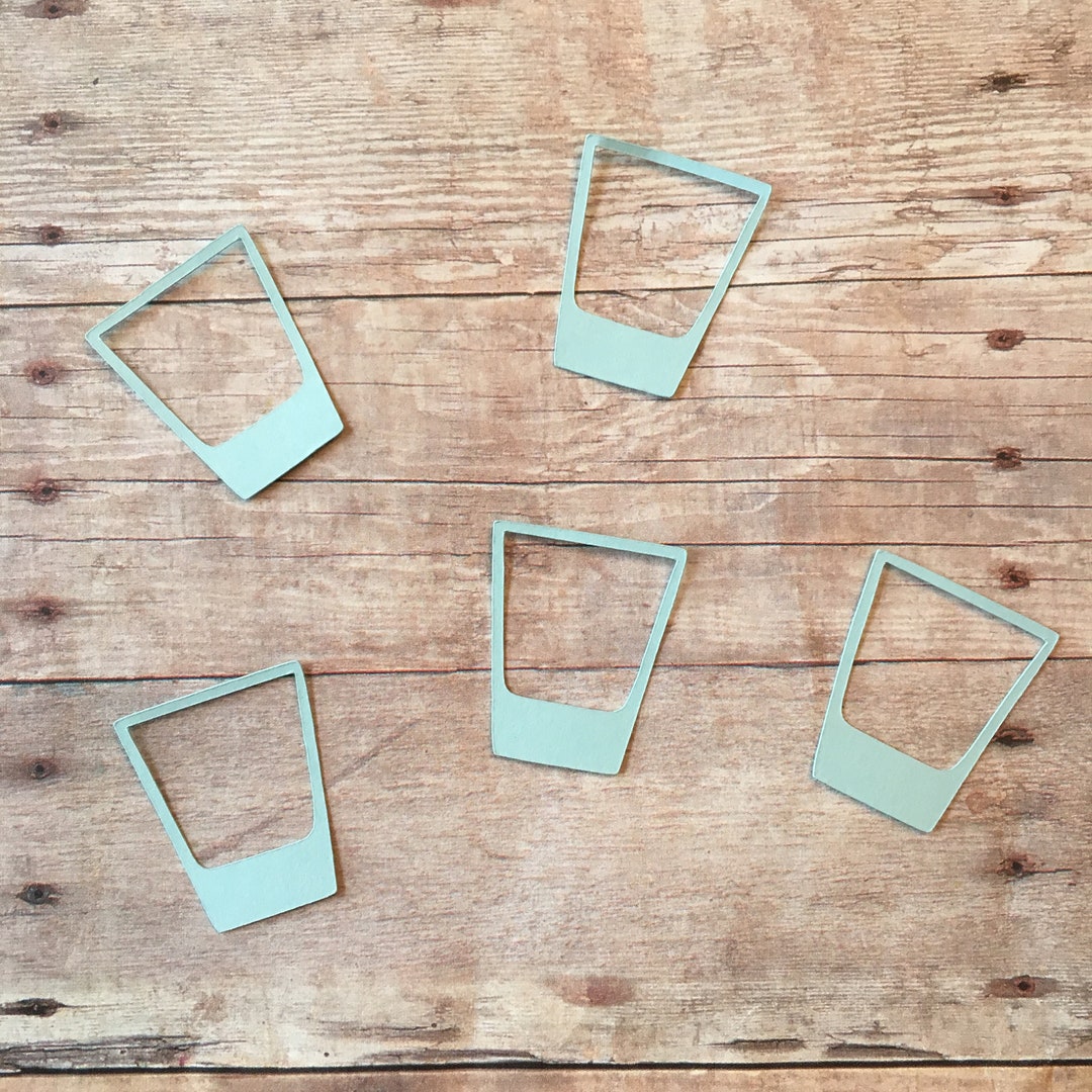 Shot Glass Confetti Shot Glass Cut Out Drinks Confetti Etsy