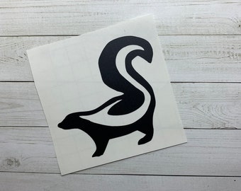 Skunk Cowboy Cartoon Animal Car Bumper Sticker Decal ''SIZES'' Skunk Cowboy Cartoon Animal Car Bumper Sticker Decal ''SIZES''