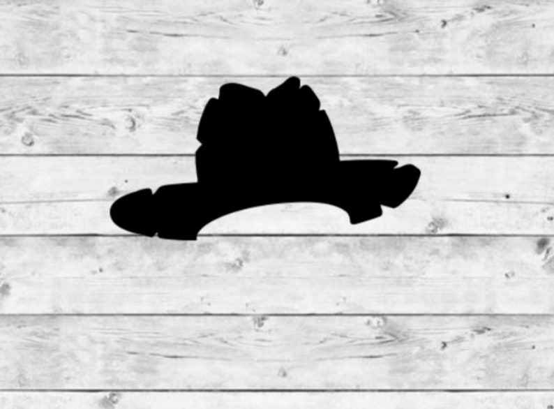 Straw Hat Decal Straw Hat Vinyl Decal Straw Hat Sticker Etsy