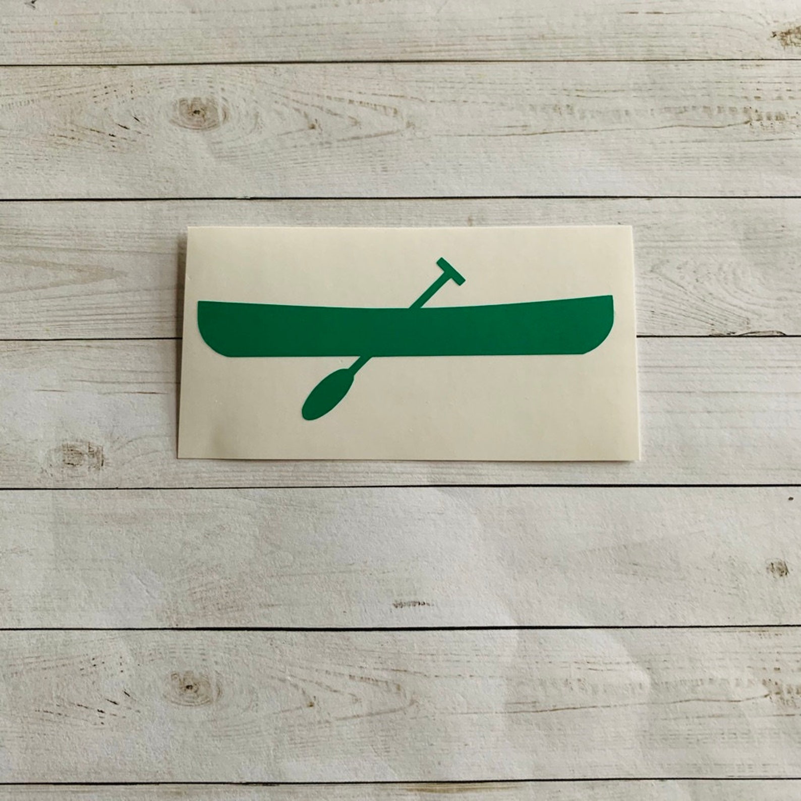 Canoe Decal Canoe Sticker Canoe Vinyl Decal River Decal Etsy