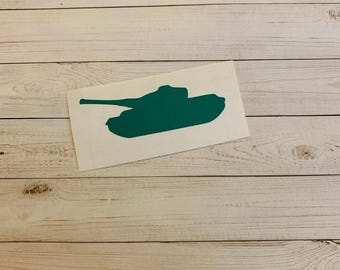 Tank Decal | Tank Vinyl Decal | Tank Sticker | Tank Decoration | Military Decal | Military Decoration | Army Decal | Army Sticker Car Decal