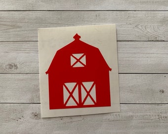 Barn Decal | Barn Vinyl Decal | Barn Sticker | Barn Decoration | Farm Decal | Farmer Sticker | Farm Decoration | Farm Theme