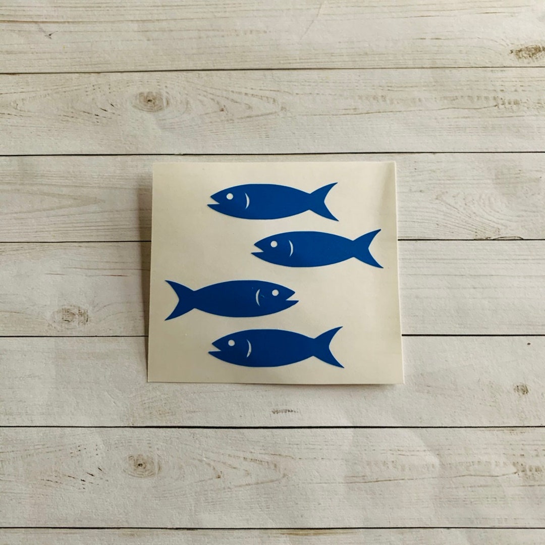 Fish Decal Fish Vinyl Decal Fish Sticker Fishing Sticker Fishing Decal
