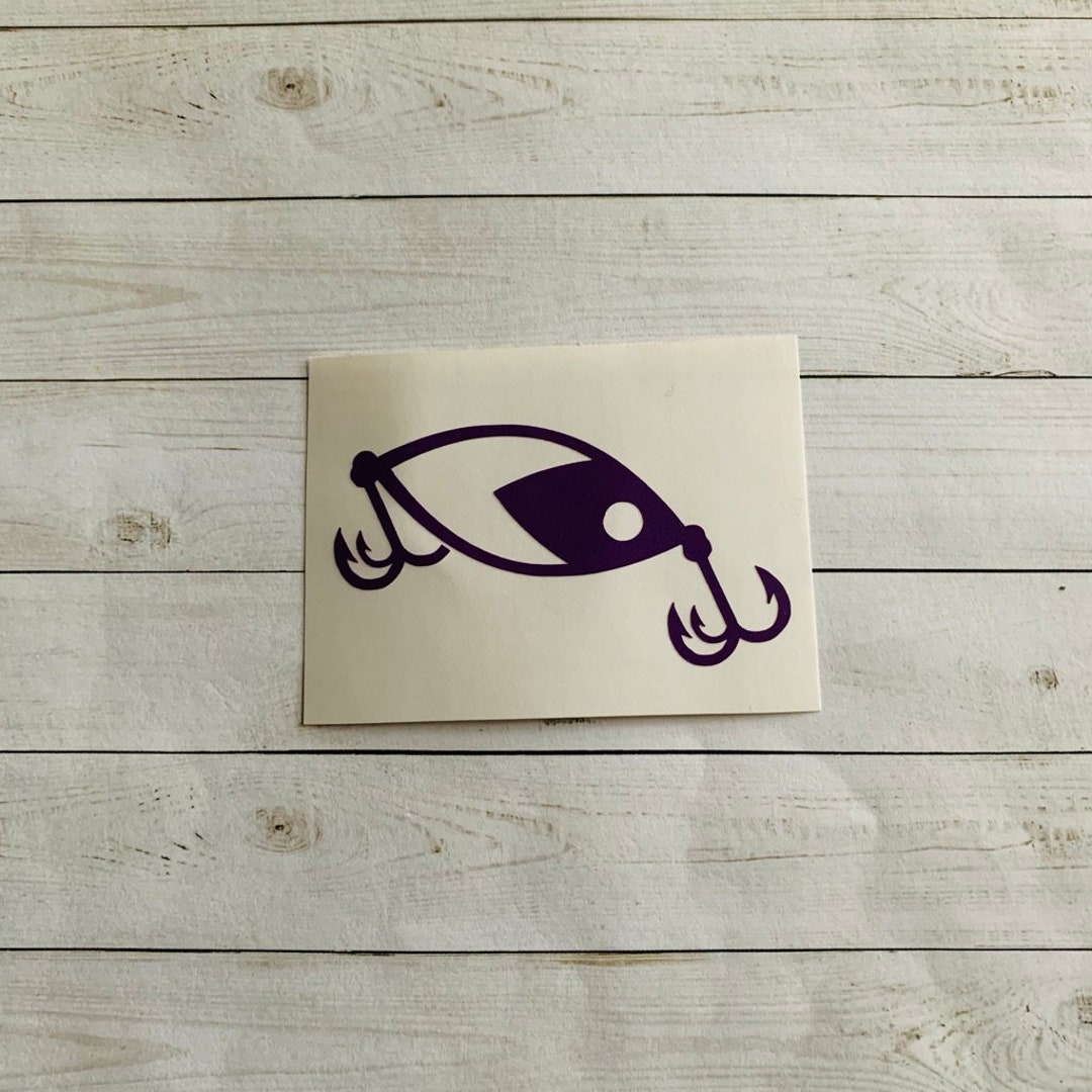 Fishing Lure Decal Fishing Lure Sticker Lure Decal Lure Sticker Hook