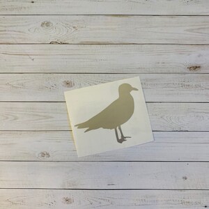 Seagull Decal | Seagull Vinyl Decal | Seagull Sticker | Marine Bird Decal | Sea Birds | Gulls Sticker | Bird Decal | Bird Sticker | Animal