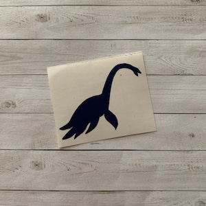 Dinosaur Decal | Dinosaur Vinyl Decal | Dinosaur Sticker | Dinosaur Decoration | Plesiosaur Decal | Plesiosaur Sticker | Loch Ness| Nessi