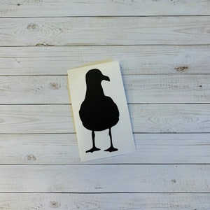 Seagull Decal | Seagull Vinyl Decal | Seagull Sticker | Marine Bird Decal | Sea Birds | Gulls Sticker | Bird Decal | Bird Sticker | Animal