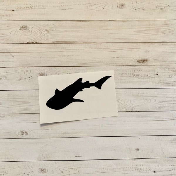 Whale Shark Decal | Whale Shark Vinyl Decal | Whale Shark Sticker | Shark Sticker | Shark Decal | Whale Sticker | Whale Decal | Animal Decal