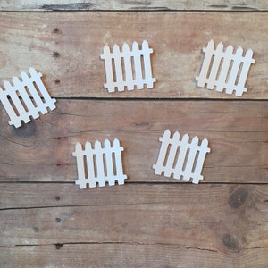 Fence Confetti | Fence Cut Out | Fence Decoration | House Confetti | Garden Confetti | Farm Confetti | White Picket Fence Cut Out
