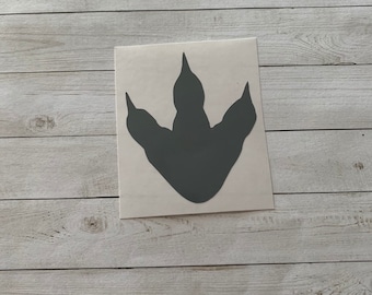 Dinosaur Track Decal | Dinosaur Tracks Decal | Dino Tracks Decal | Fossil Decal | Animal Tracks Decal | Dinosaur Decal | Dinosaur Sticker