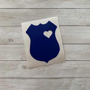 Badge Decal | Badge Vinyl Decal | Badge Sticker | Police Decal | Police Sticker | Police Decoration | Police Theme | Police Car Decal