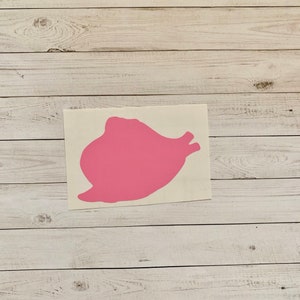 Clam Decal | Clam Vinyl Decal | Clam Sticker | Shellfish Sticker | Shell Decal | Seafood Decal | Ocean Sticker | Ocean Decal | Beach Decal