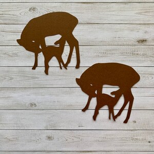 Doe Confetti | Doe Cut Outs | Deer Confetti | Deer Cut Outs | Deer Decorations | Woodland Theme | Animal Confetti | Animal Party Supplies