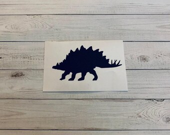 Dinosaur Decal | Dinosaur Vinyl Decal | Dinosaur Sticker | Dinosaur Decoration | Stegosaurus Decal | Stegosaurus Sticker | Car Decal